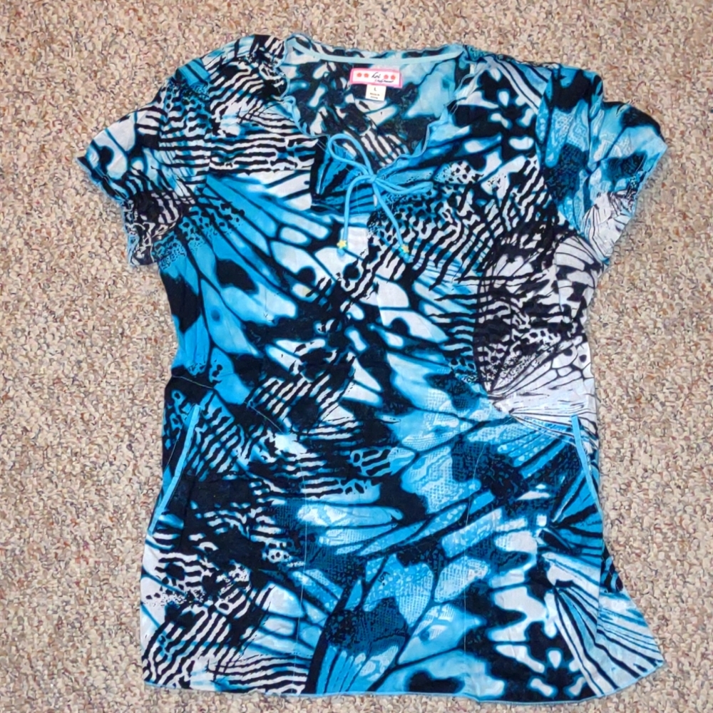Koi Kathy Peterson scrub shirt